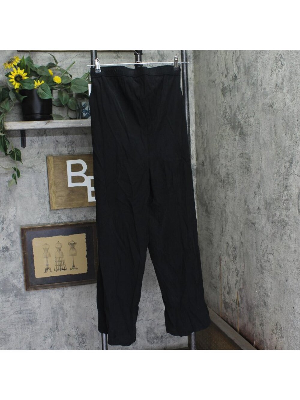 Isabel Maternity By Ingrid & Isabel High-Rise Wide Leg Maternity Pants Black XS
